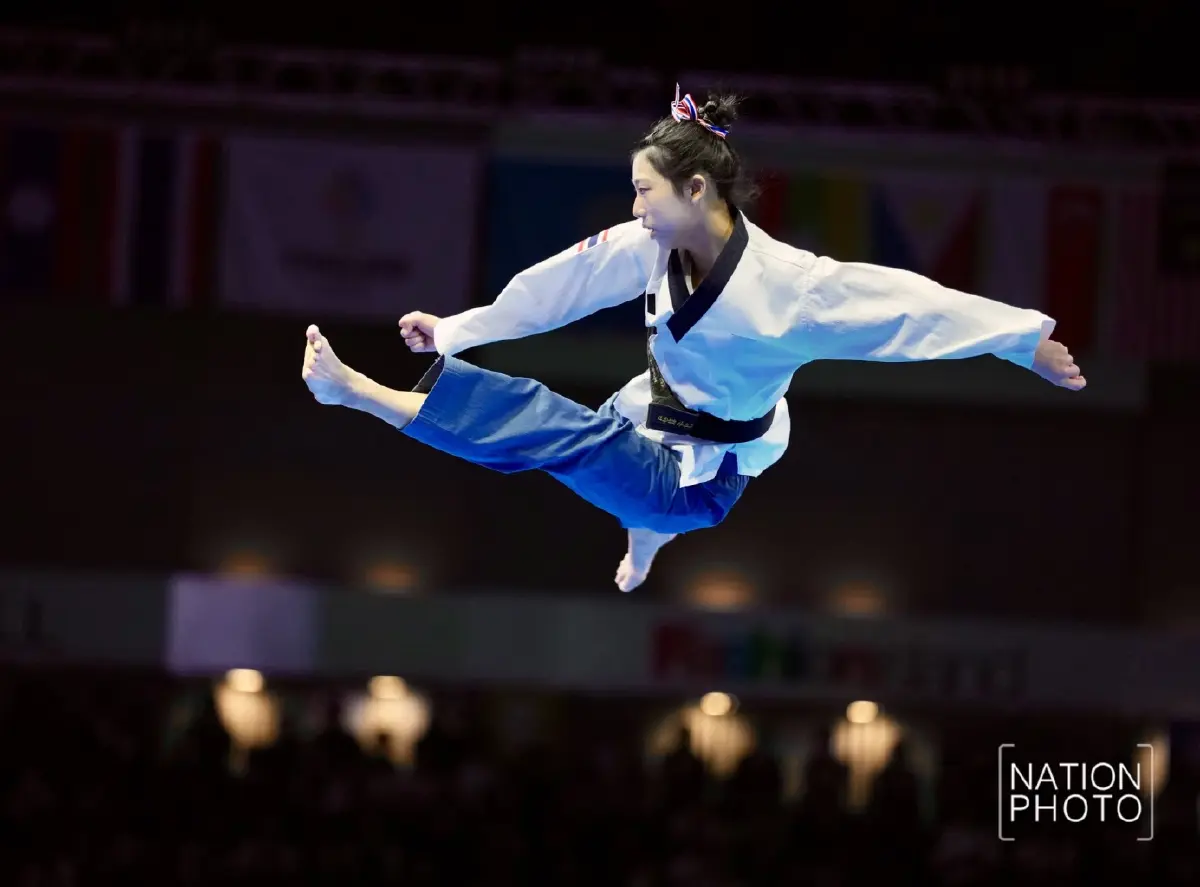 นาโน วัชรกุล เทควันโดหญิง คว้าเหรียญทองแรกให้ทัพไทย ซีเกมส์ 2025