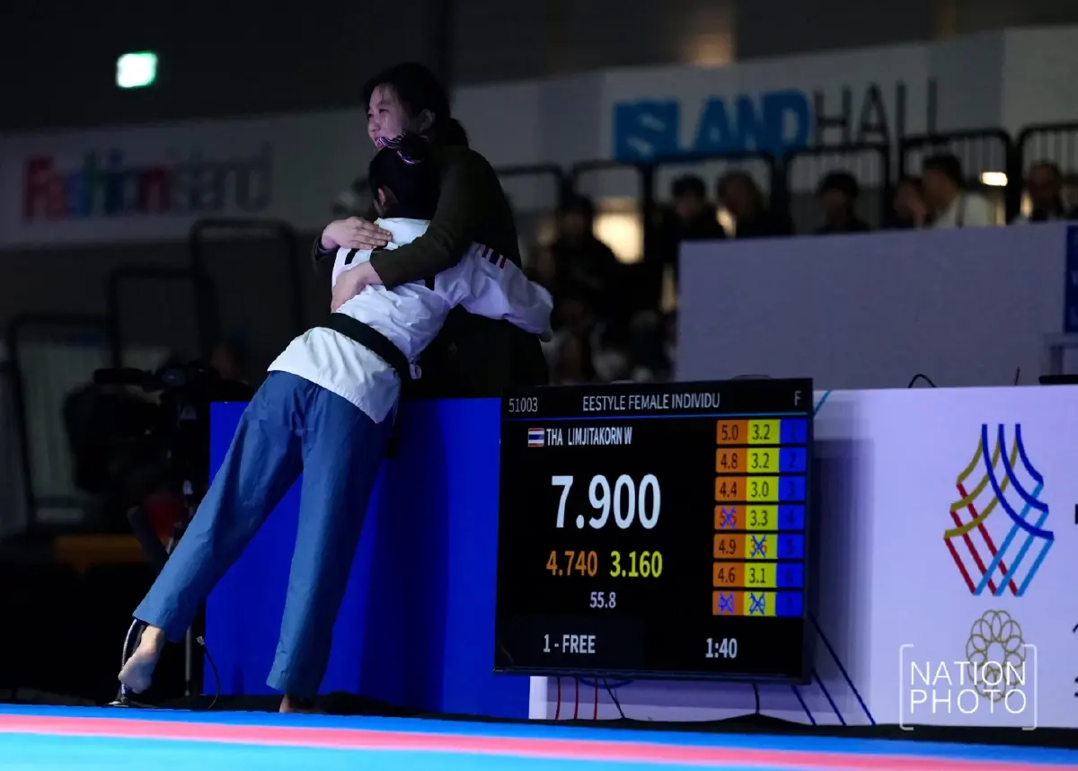นาโน วัชรกุล เทควันโดหญิง คว้าเหรียญทองแรกให้ทัพไทย ซีเกมส์ 2025