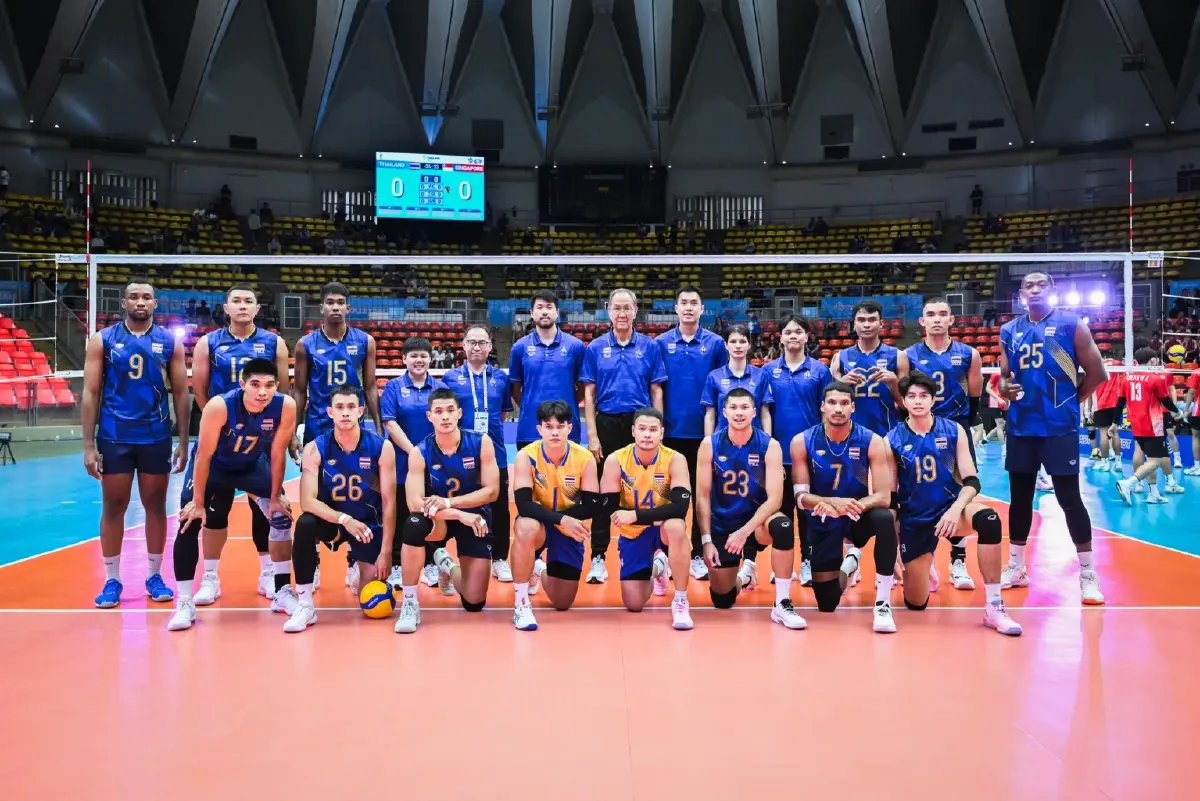 LIVE ซีเกมส์ 2025 ถ่ายทอดสดวอลเลย์บอลชาย 'ทีมชาติไทย พบ เวียดนาม'