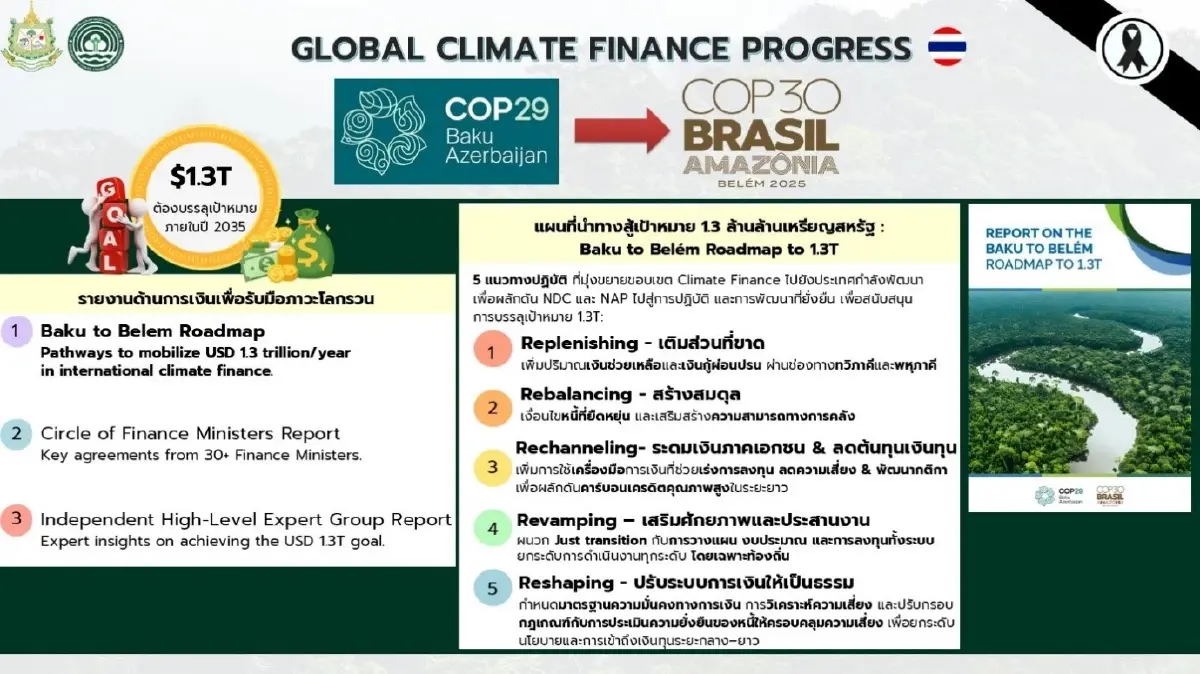 Taxonomy เครื่องมือเชิงนโยบายของไทยกับโจทย์ใหญ่จากประชาคมโลก