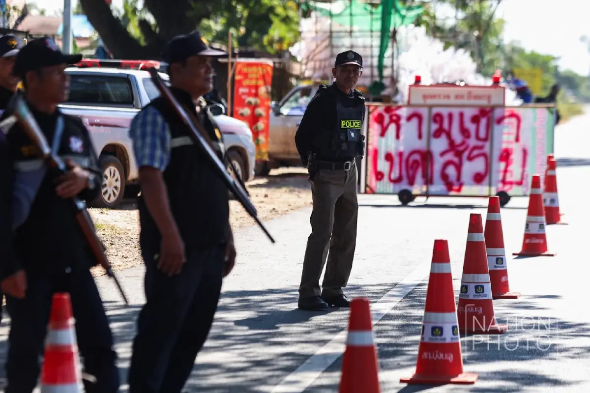 ยังปะทะต่อเนื่อง ตรวจเข้มห้ามปชช.กลับเข้าพื้นที่ชายแดนกันทรลักษ์โดยเด็ดขาด