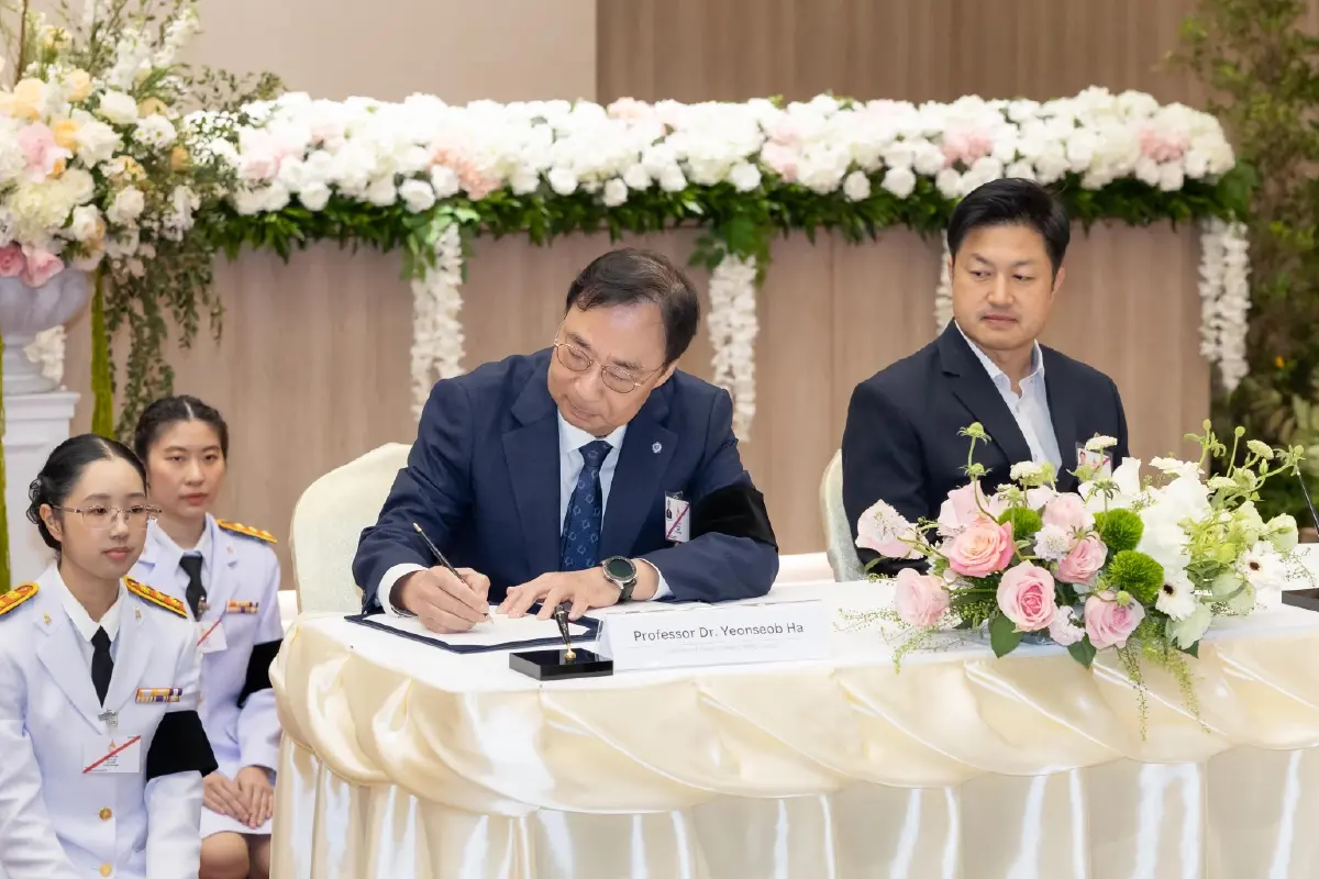 ราชวิทยาลัยจุฬาภรณ์ MOU ม.ยอนเซ ลุยงานวิจัย'การแพทย์แม่นยำ'