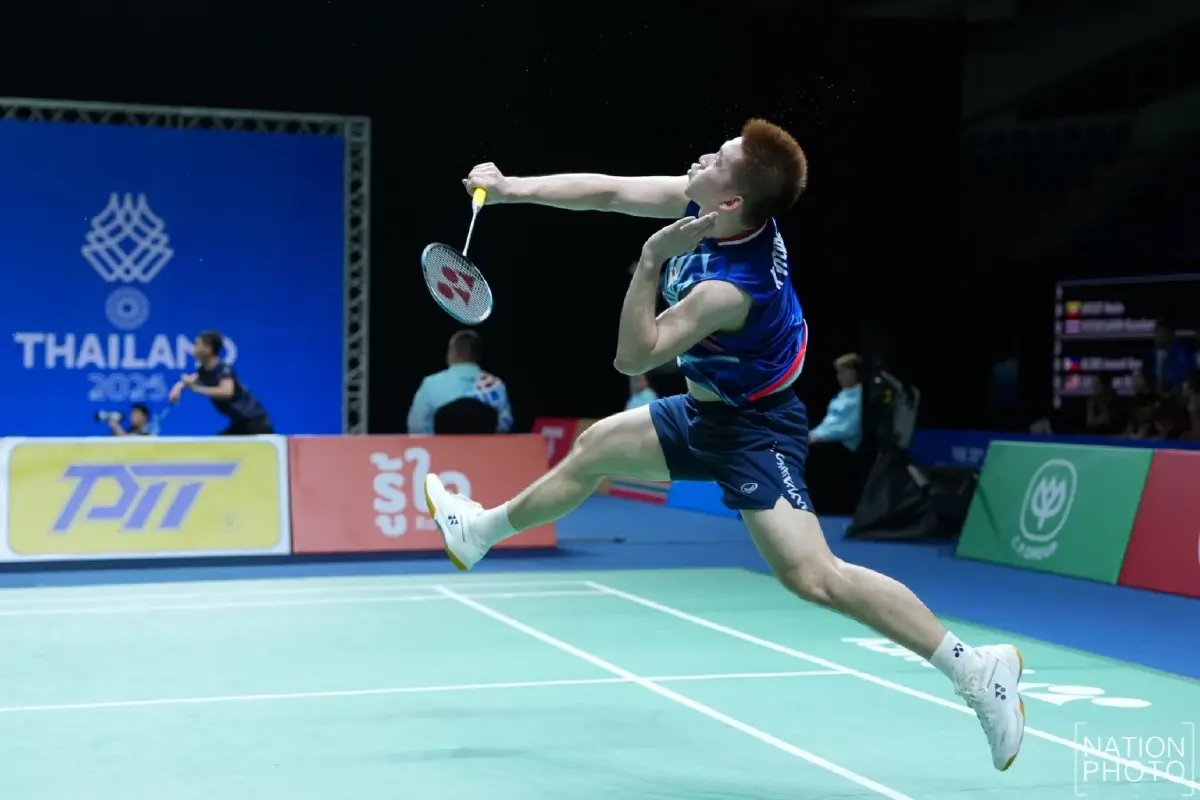 วิว นำทีมแบดฯ ชายไทยลิ่วตัดเชือก ดวลเดือดมาเลเซีย ลุ้นเข้าชิงทอง