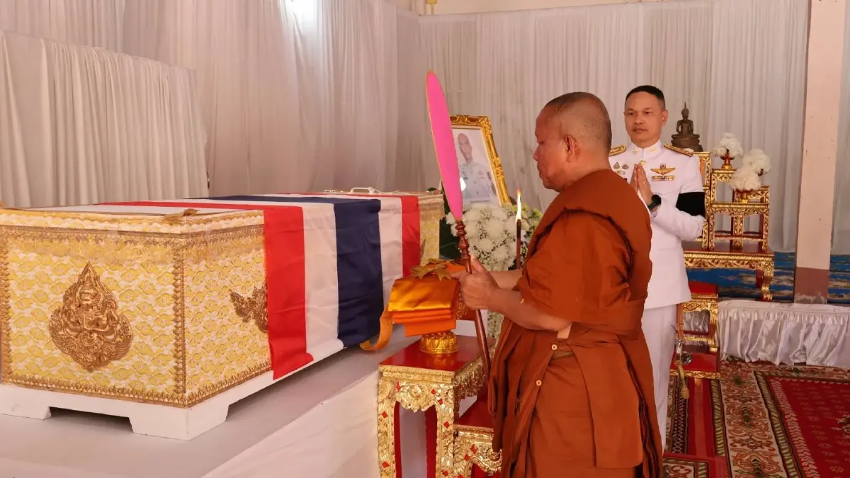 สมเกียรติทหารกล้า! ส่งร่าง 'ส.อ.กัมปนาท ทองแสง' กลับสู่มาตุภูมิ จ.ชัยภูมิ