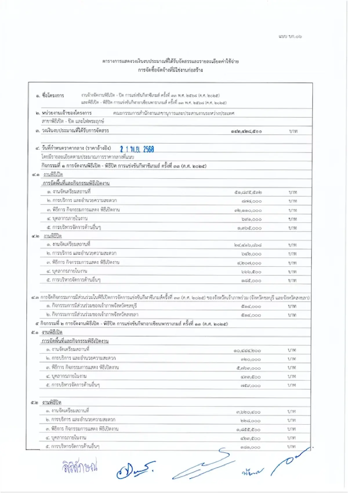 2 วันมหัศจรรย์! ปมร้อนจัดซื้อจัดจ้าง 142 ล้าน พิธีเปิด-ปิดซีเกมส์ครั้งที่ 33