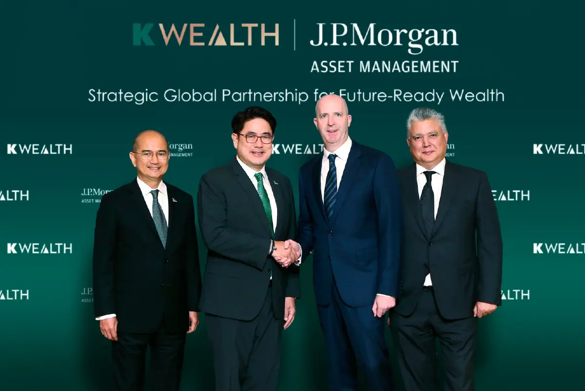 K WEALTH จับมือ J.P. Morgan Asset Management และ Lombard Odier สร้างโอกาสนักลงทุนไทยเติบโตระดับโลก