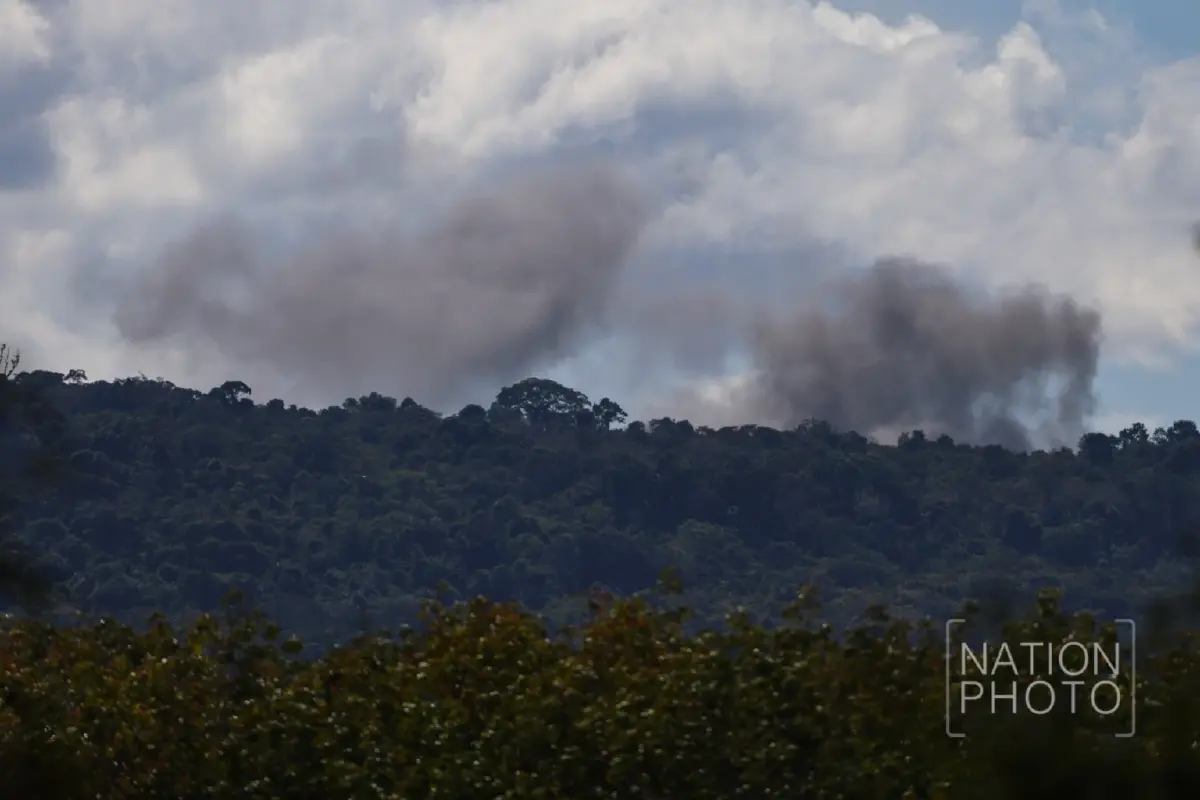 บึ้มสนั่นภูมะเขือ 'ไทย-กัมพูชา' ปะทะต่อเนื่อง ทภ.2 แจงชัดไม่มี 'ยกธงขาว'