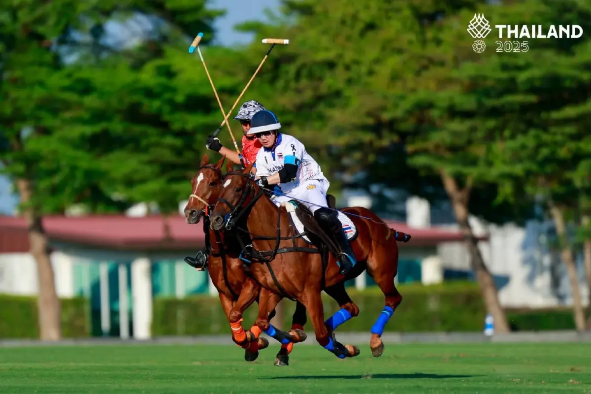 ‘อัยยวัฒน์-อภิเชษฐ์’ แห่ง ‘คิง เพาเวอร์’ นำทีมขี่ม้าโปโลไทย คว้าทองประวัติศาสตร์ เพื่อประเทศและคุณพ่อ ‘เจ้าสัววิชัย’