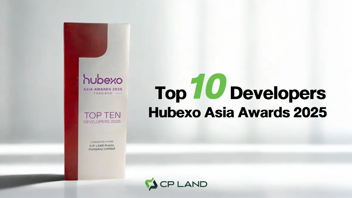 CP LAND คว้า Top 10 Developers ด้านงานดีไซน์จากเวทีระดับนานาชาติ