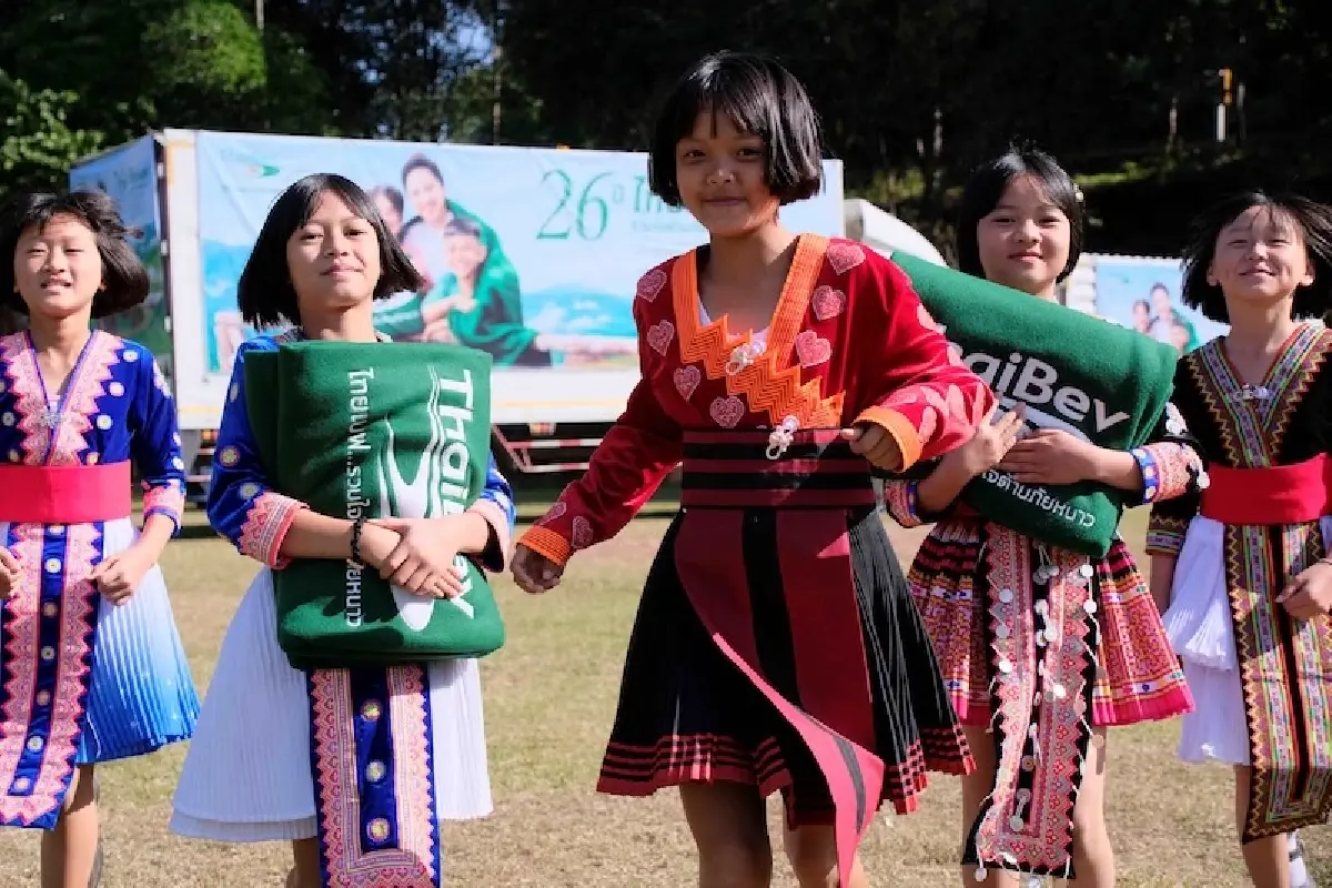 'ไทยเบฟ' สานต่อปณิธานการให้ ส่งมอบผ้าห่มผืนเขียวปีที่ 26