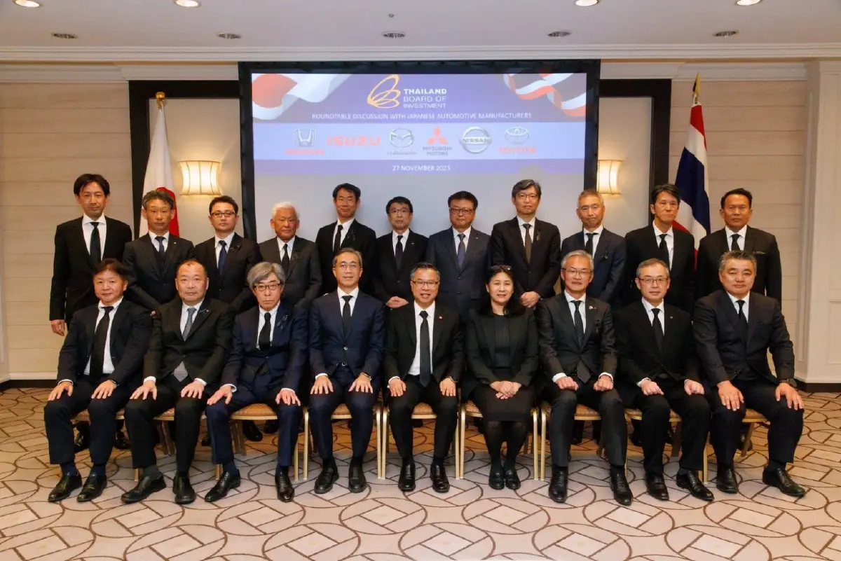 BOI เผยโรดโชว์ญี่ปุ่น 6 ค่ายรถ อัดเงินกว่า 5 หมื่นล้าน ลุยอุตสาหกรรมใหม่ในไทย