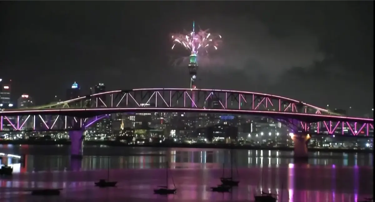 สวัสดีปีใหม่ 2026 นิวซีแลนด์ จุดพลุฉลองที่แรกของโลก