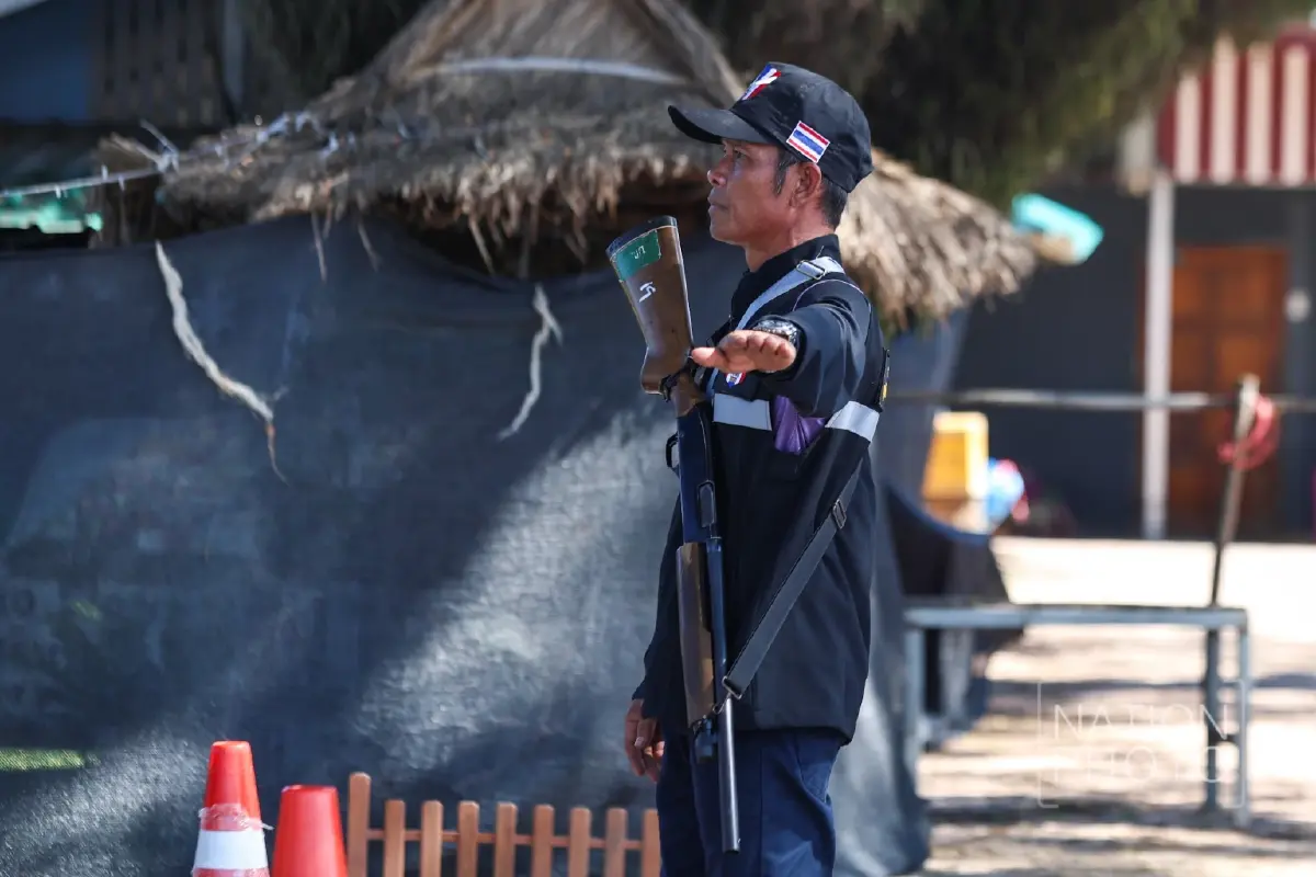 ยังปะทะต่อเนื่อง ตรวจเข้มห้ามปชช.กลับเข้าพื้นที่ชายแดนกันทรลักษ์โดยเด็ดขาด