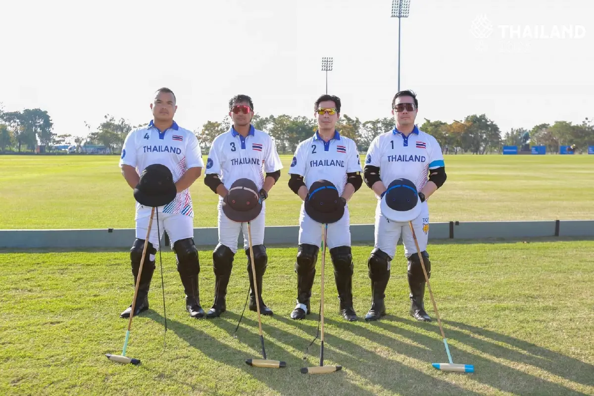 'อัยยวัฒน์-อภิเชษฐ์' นำทีมขี่ม้าโปโลไทย คว้าเหรียญทองซีเกมส์ประวัติศาสตร์