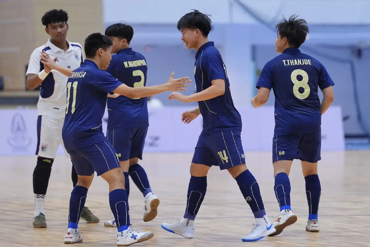 ดูบอลสด ถ่ายทอดสดฟุตซอล ทีมชาติไทย พบ เวียดนาม ชิงแชมป์อาเซียน 2025