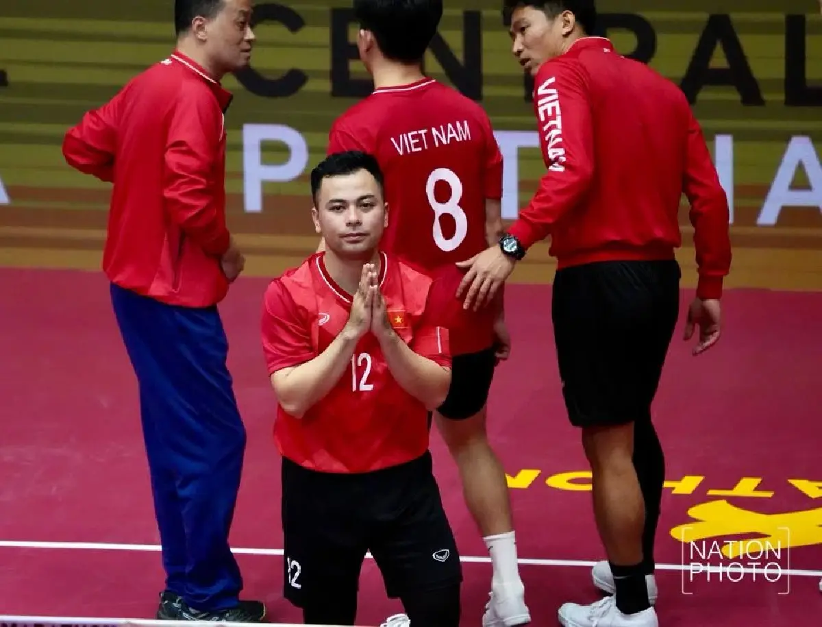 ตะกร้อไทย พ่าย เวียดนาม พลาดเหรียญทองซีเกมส์ทุกรายการในรอบ 20 ปี