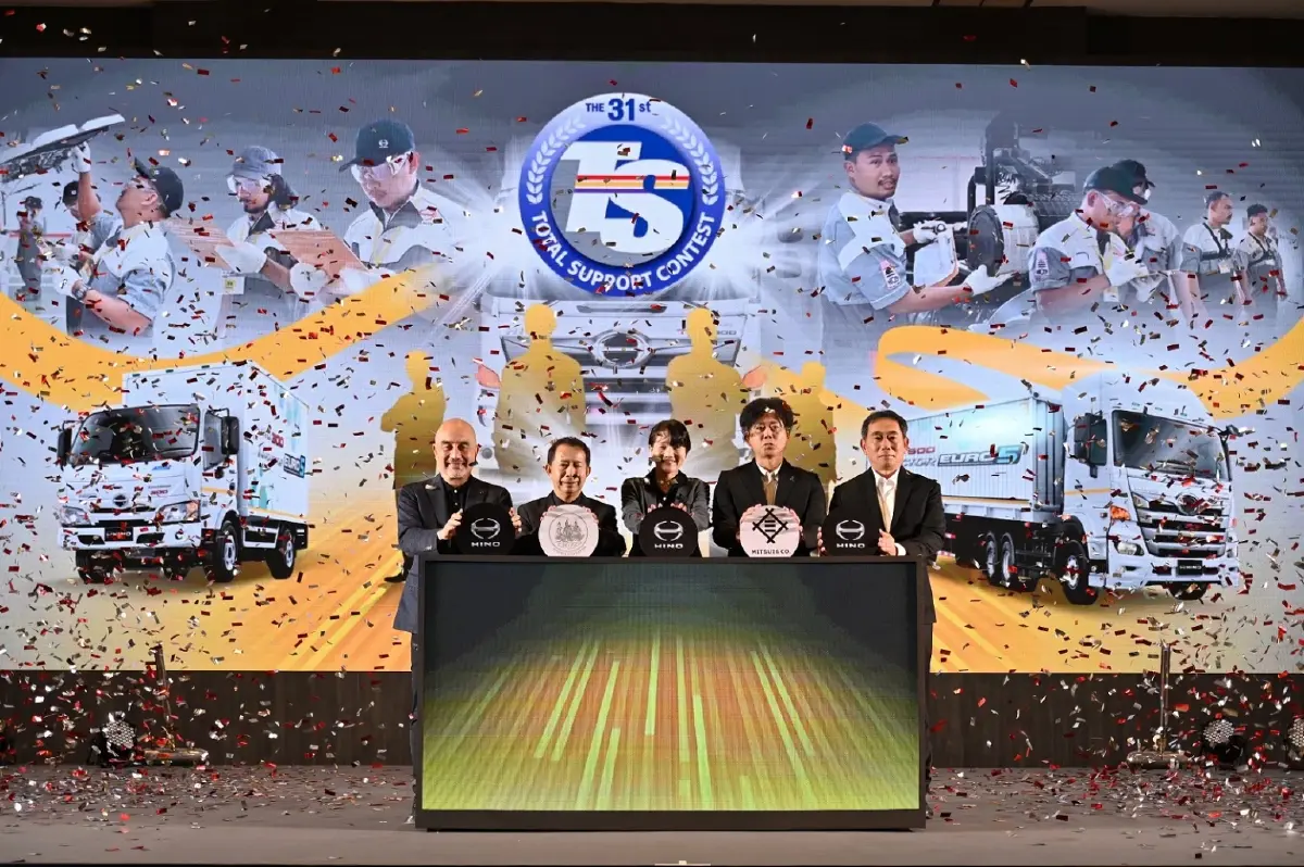 ฮีโน่ แข่ง  Total Support Contest  ยกระดับตัวแทนจำหน่ายรับ ยูโร 5
