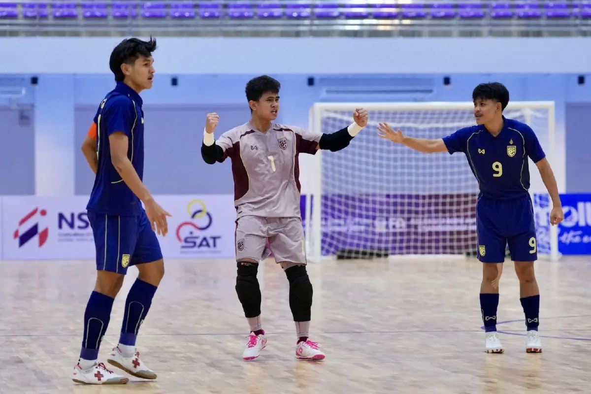 LIVE ดูบอลสด ฟุตซอลชาย U19 'ทีมชาติไทย พบ มาเลเซีย' ชิงแชมป์อาเซียน 2025