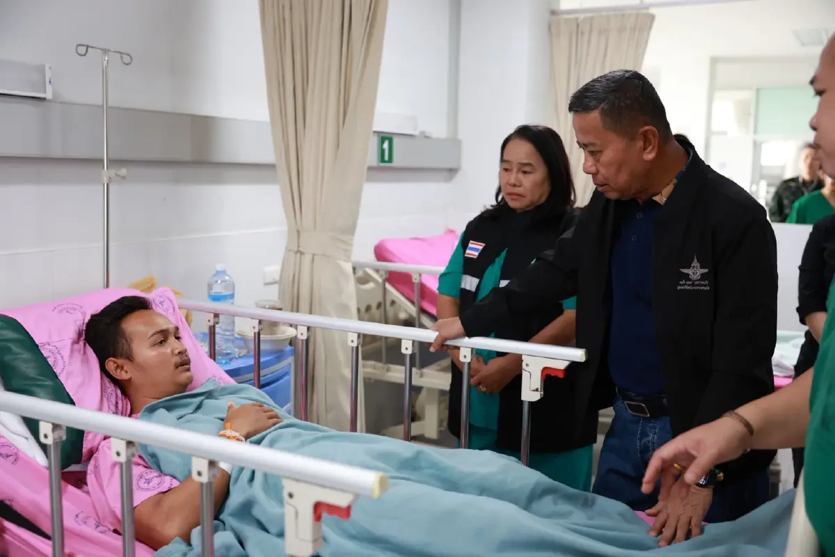 ทหารบาดเจ็บ เหตุปะทะไทย-กัมพูชา ขวัญกำลังใจดี ลั่นพร้อมทำหน้าที่เพื่อแผ่นดิน