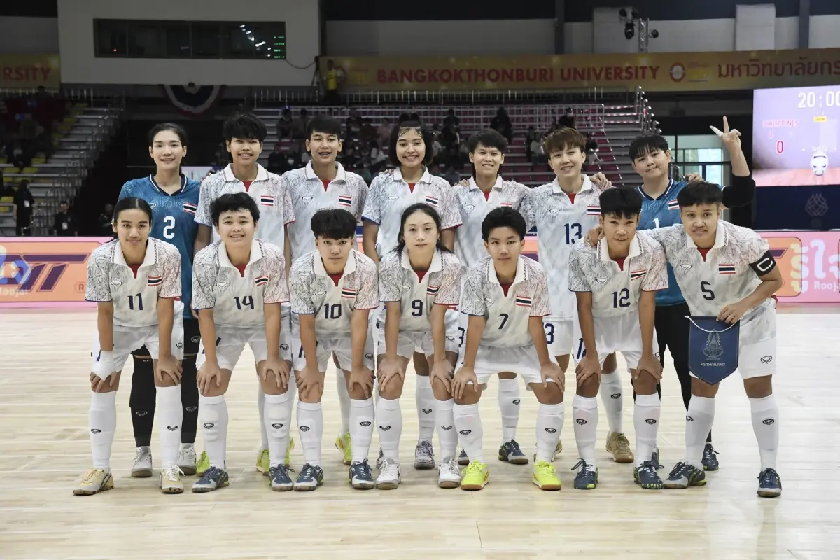 ฟุตซอลหญิงไทย ชนะ ฟิลิปปินส์ 5-0 คว้าเหรียญทองแดง ซีเกมส์ 2025