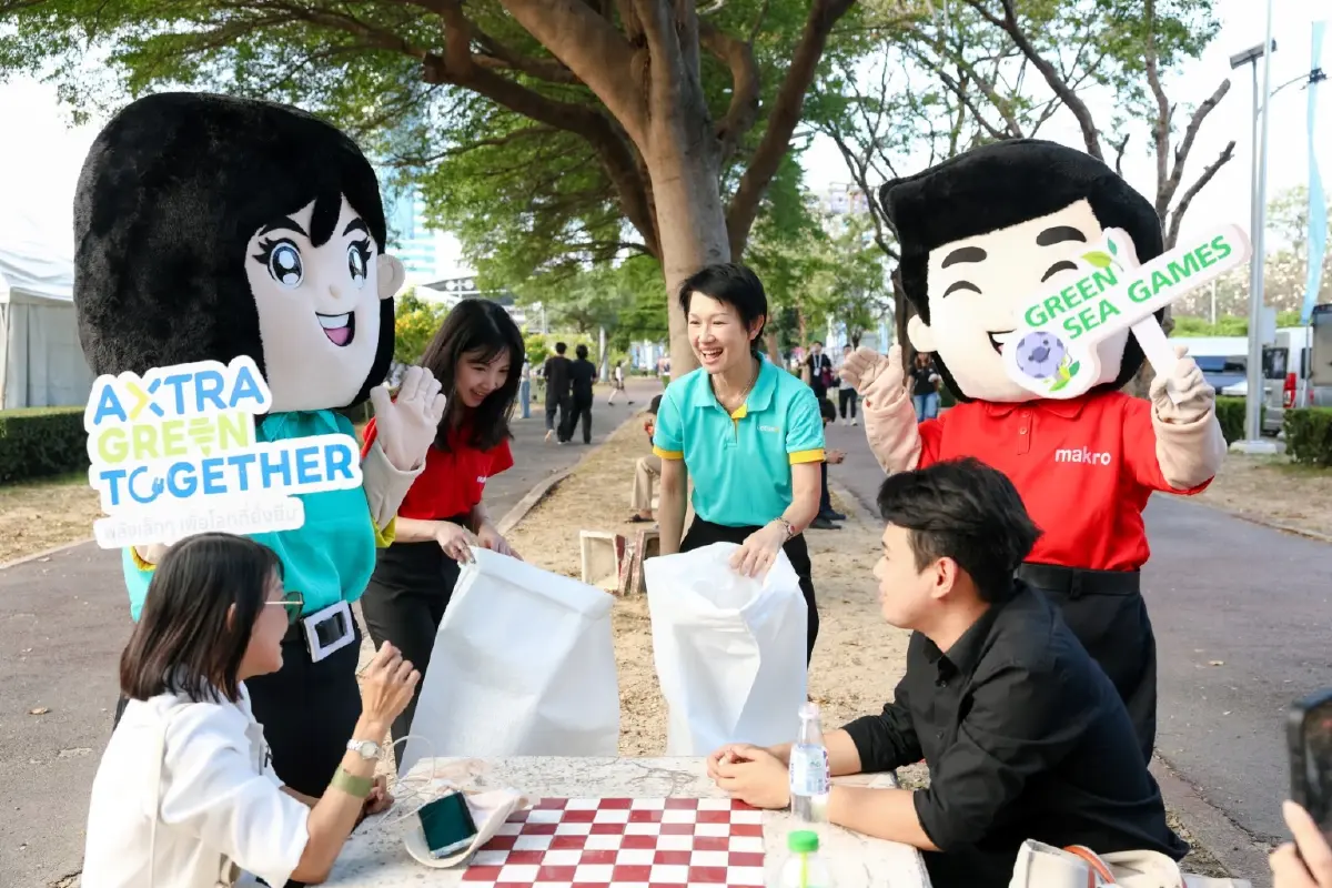 ‘แม็คโคร – โลตัส’ ร่วมภาคเอกชนขับเคลื่อน Green SEA Games