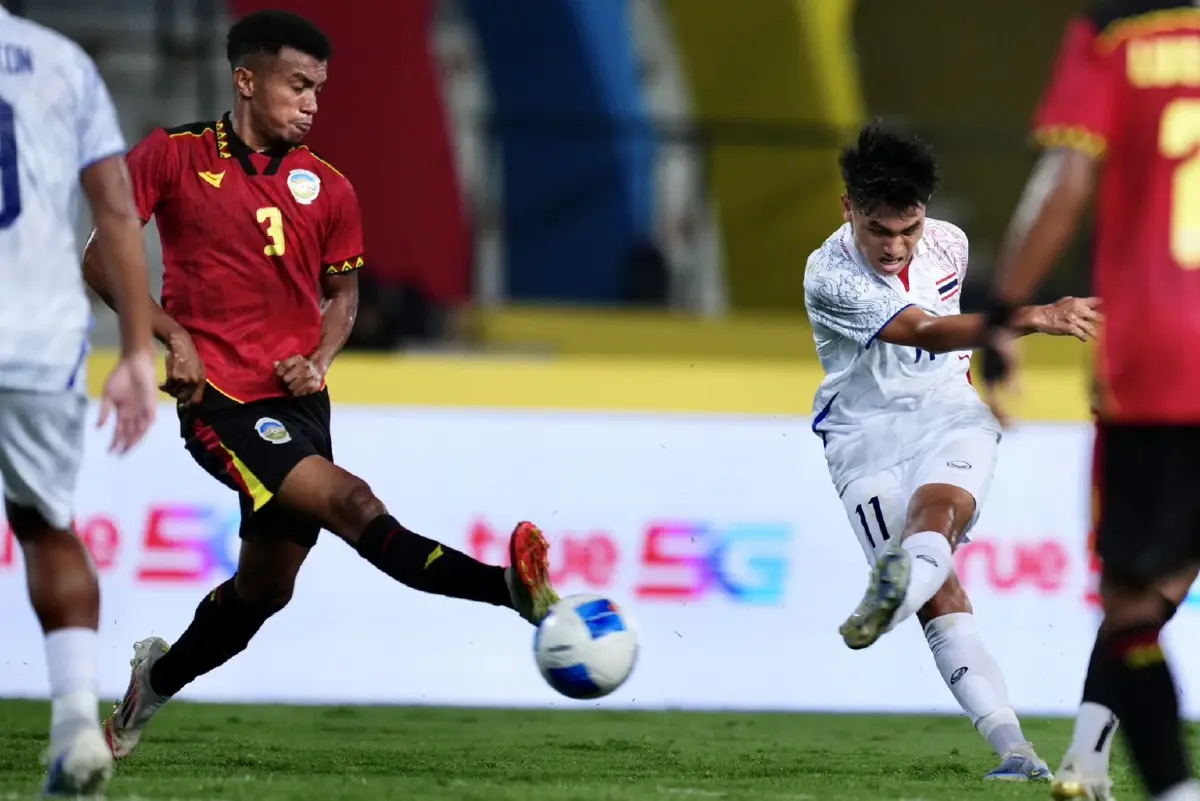 ผลบอล 'ทีมชาติไทย' ถล่ม 'ติมอร์ เลสเต' 6-1 ประเดิมชัยนัดแรก ซีเกมส์ 2025