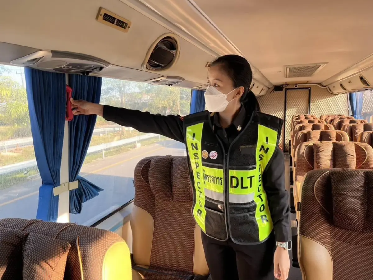 ขนส่งทางบก กางมาตรการปีใหม่ 2569 ตั้งเป้าอุบัติเหตุเป็น 'ศูนย์'