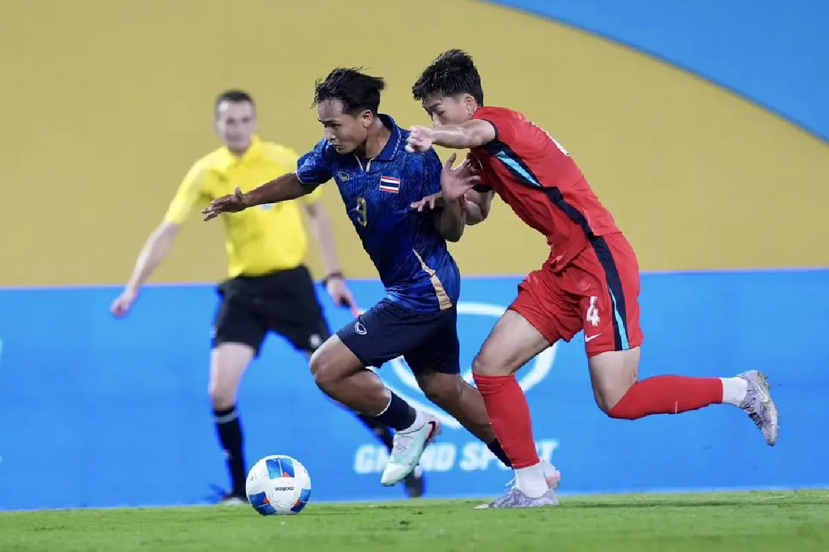 ฟุตบอลชายทีมชาติไทย ชนะ สิงคโปร์ 3-0 ลิ่วรอบรองฯ ศึก ซีเกมส์ 2025