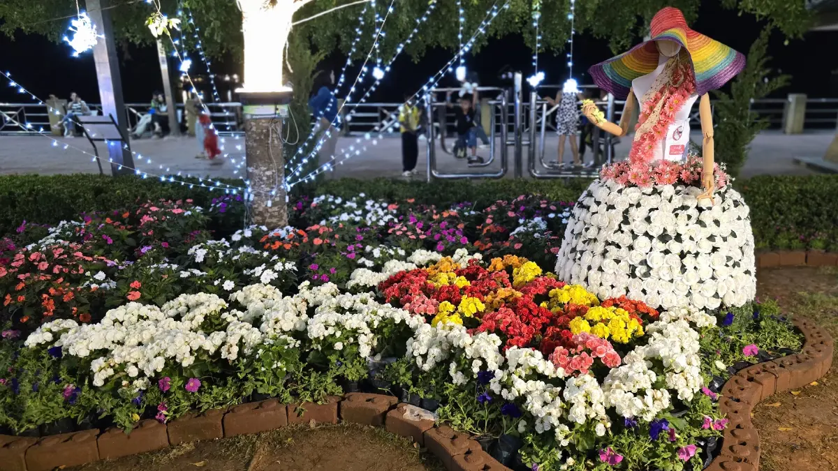 ชวนชม ‘สวนเรืองแสง’ ส่งท้ายปีเก่าต้อนรับปีใหม่ 2569 จ.สุราษฎร์ธานี