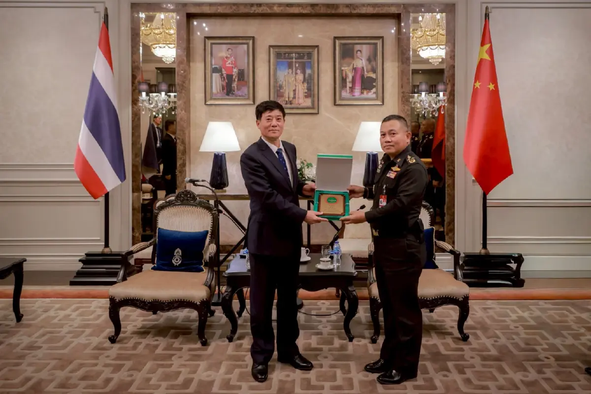 'หลิว จงอี้' บุก ทบ. ชี้ รัฐบาลกัมพูชา เอี่ยวผลประโยชน์สแกมเมอร์หลายมิติ