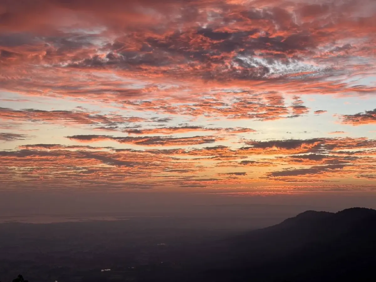 เปิดภาพ 'ผาชมตะวัน' พระอาทิตย์ขึ้นส่งท้ายปี 68 หนาวสะท้าน 16 องศาฯ