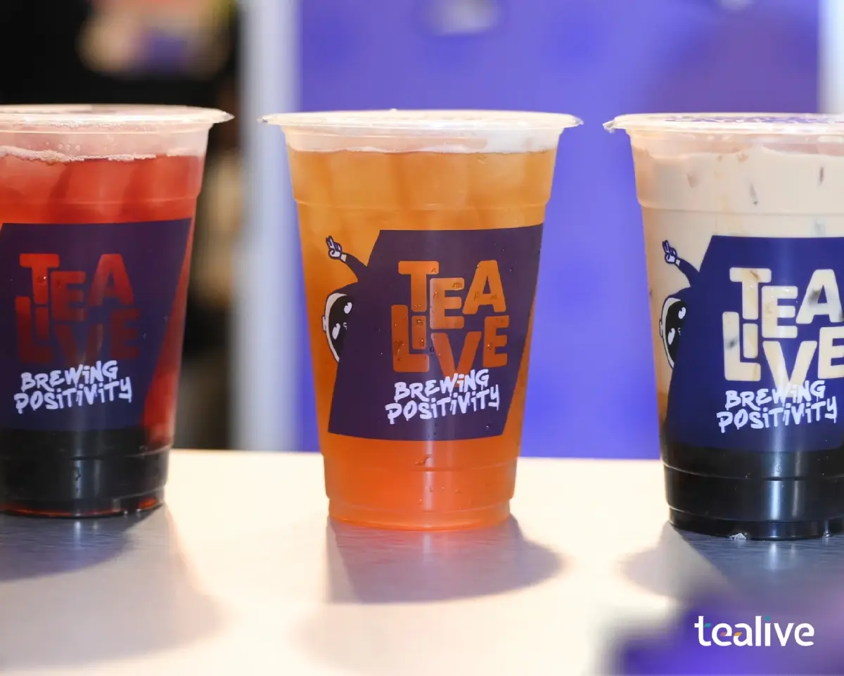 ‘RD’ เจ้าของไก่ทอด KFC  เปิดตัวชานม ‘Tealive’ ขายแก้วละ 55-100 บาท ประเดิมไปแล้ว 3 สาขา