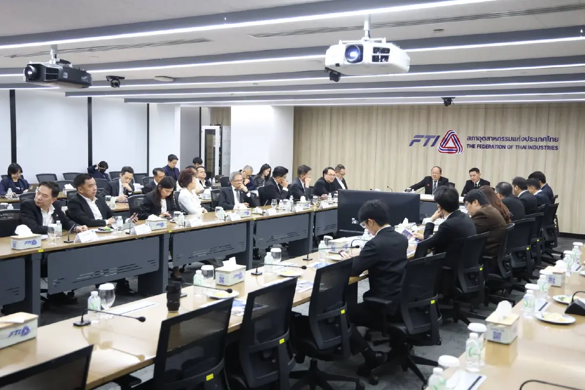 'ส.อ.ท.' ถก 'ไทยก้าวใหม่' ร่วมยกเครื่องอุตสาหกรรมไทยพ้นวิกฤติ