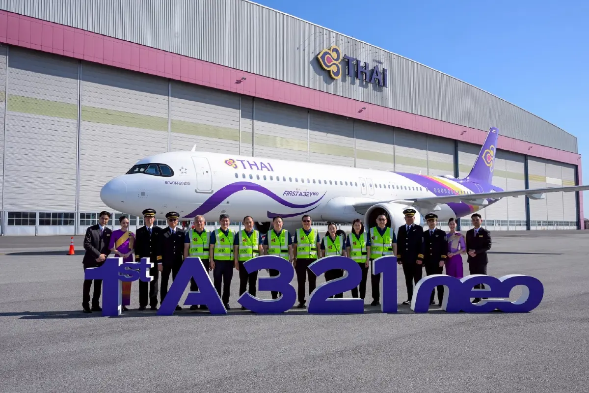 ‘การบินไทย’ รับ Airbus A321neo ลำแรก จัดเที่ยวบินปฐมฤกษ์ 22 ม.ค.นี้
