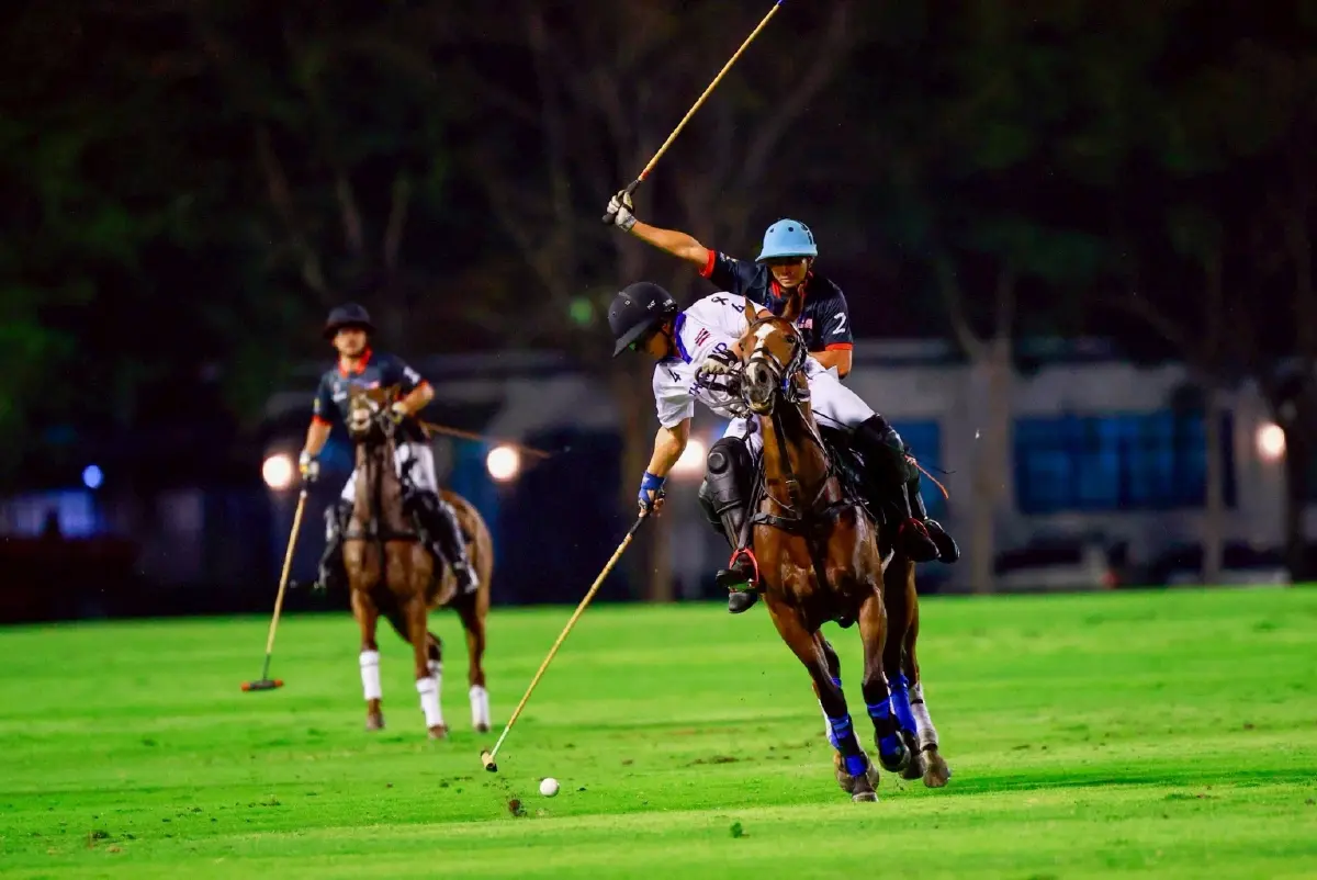 ทีมนักกีฬาขี่ม้าโปโลทีมชาติไทย โชว์ฟอร์มเดือด เอาชนะมาเลเซีย ในซีเกมส์ ครั้งที่ 33