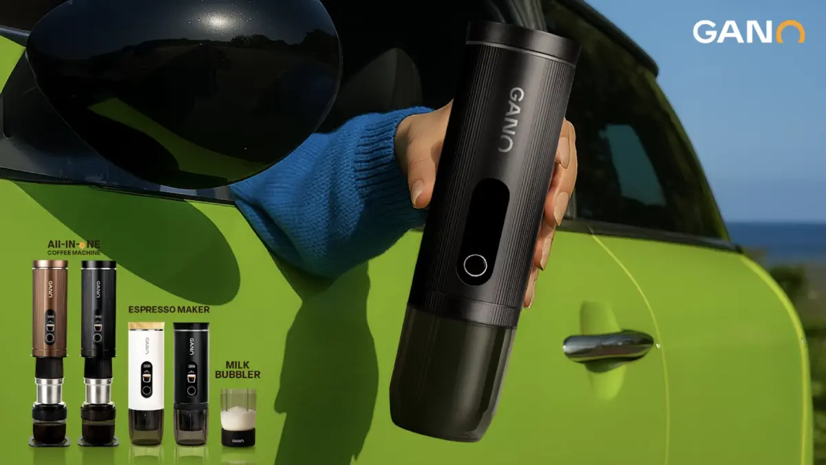 ได้เวลาตาสว่าง! รู้จัก 'GANO' เครื่องชงกาแฟพกพา บาริสต้าประจำตัว