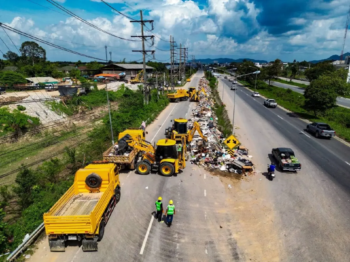 กรมทางหลวง ฟื้นฟูหาดใหญ่ คืบหน้า 65.50% เร่งคืนพื้นที่การจราจรก่อนปีใหม่