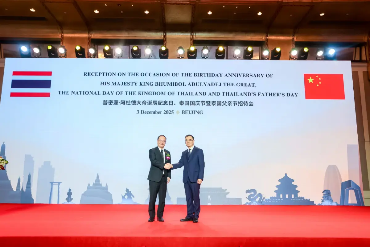 งานวันชาติไทยในปักกิ่ง ตอกย้ำหมุดหมาย สายสัมพันธ์ไทย-จีน