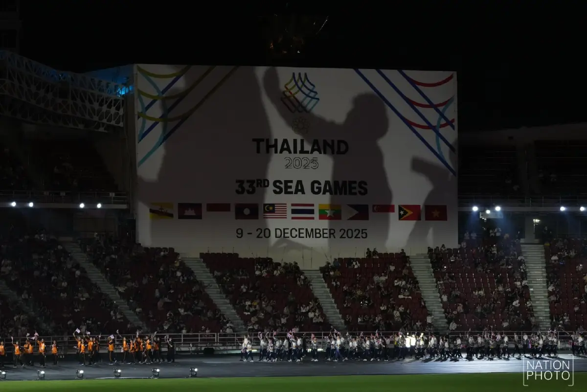 ชมภาพ พิธีปิดซีเกมส์ 2025 ไทยครองเจ้าเหรียญทอง - มาเลเซียรับไม้ต่อเจ้าภาพปี 2027