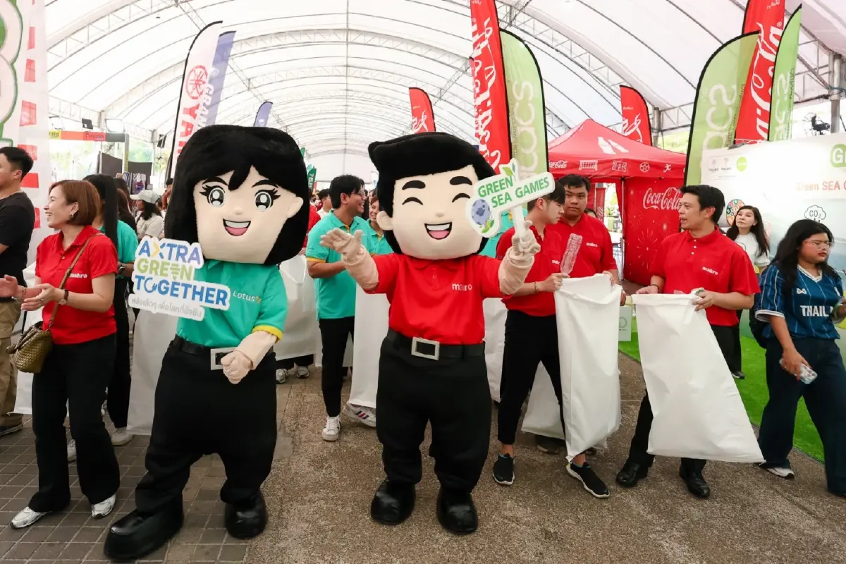 ‘แม็คโคร – โลตัส’ ร่วมภาคเอกชนขับเคลื่อน Green SEA Games
