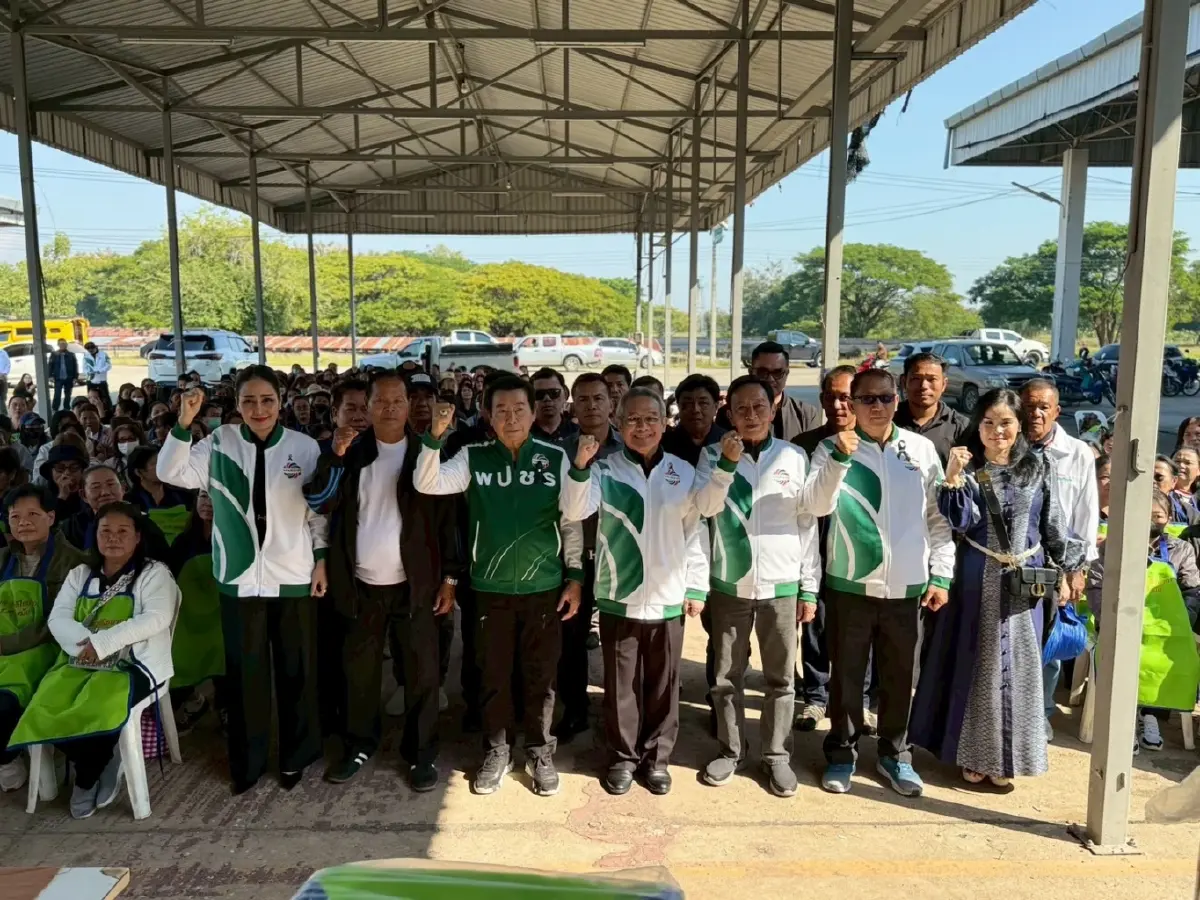 'ลุงป้อม'ลั่นกลองรบ 'สุรเดช' เปิดตัว 3 ว่าที่ผู้สมัคร สส.เชียงใหม่