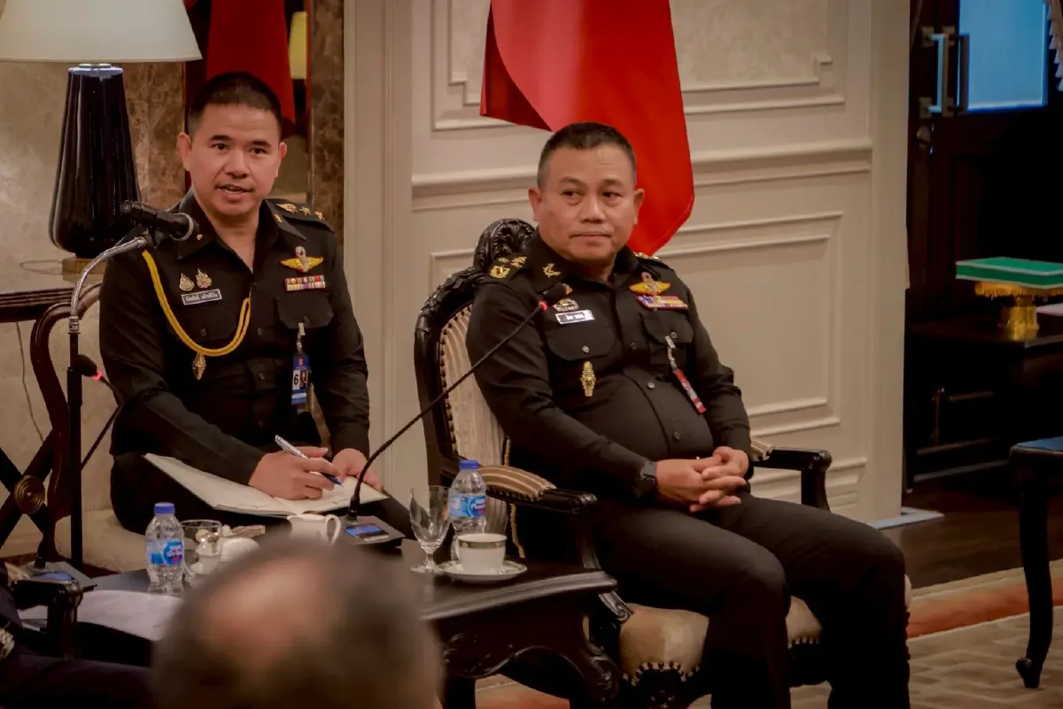 'หลิว จงอี้' บุก ทบ. ชี้ รัฐบาลกัมพูชา เอี่ยวผลประโยชน์สแกมเมอร์หลายมิติ