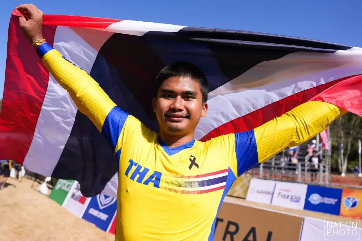 เบส เมธาสิทธิ์ คว้าเหรียญทอง จักรยานเสือภูเขา การแข่งซีเกมส์ 2025