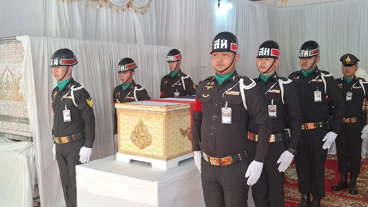 สมเกียรติทหารกล้า! ส่งร่าง 'ส.อ.กัมปนาท ทองแสง' กลับสู่มาตุภูมิ จ.ชัยภูมิ