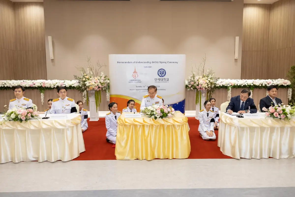 ราชวิทยาลัยจุฬาภรณ์ MOU ม.ยอนเซ ลุยงานวิจัย'การแพทย์แม่นยำ'