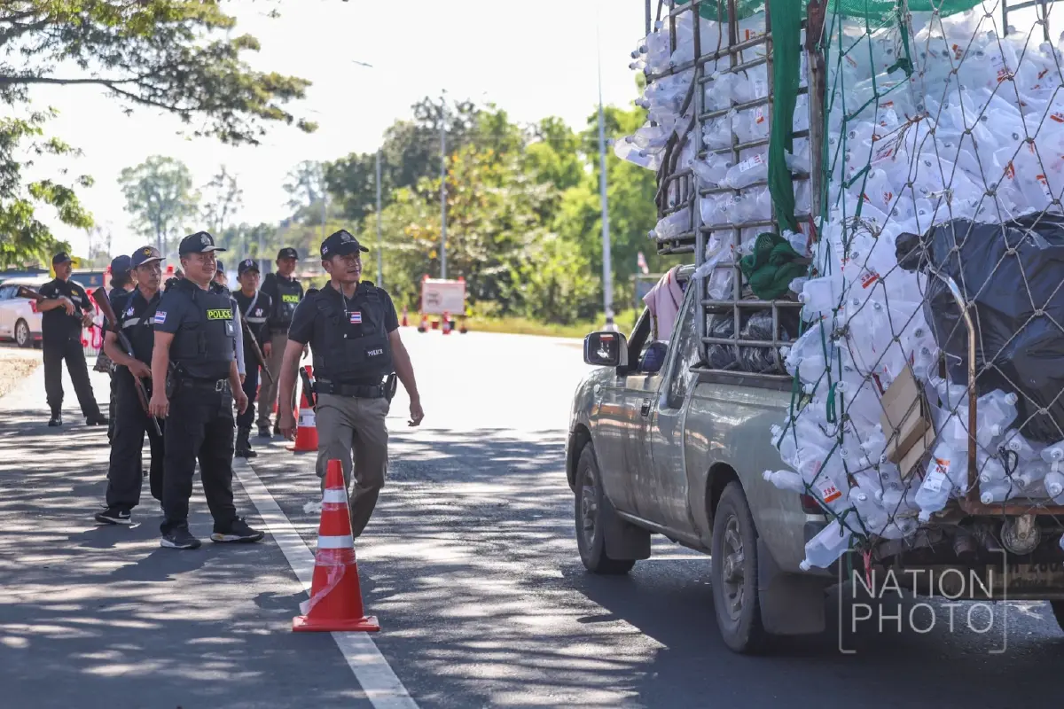 ยังปะทะต่อเนื่อง ตรวจเข้มห้ามปชช.กลับเข้าพื้นที่ชายแดนกันทรลักษ์โดยเด็ดขาด