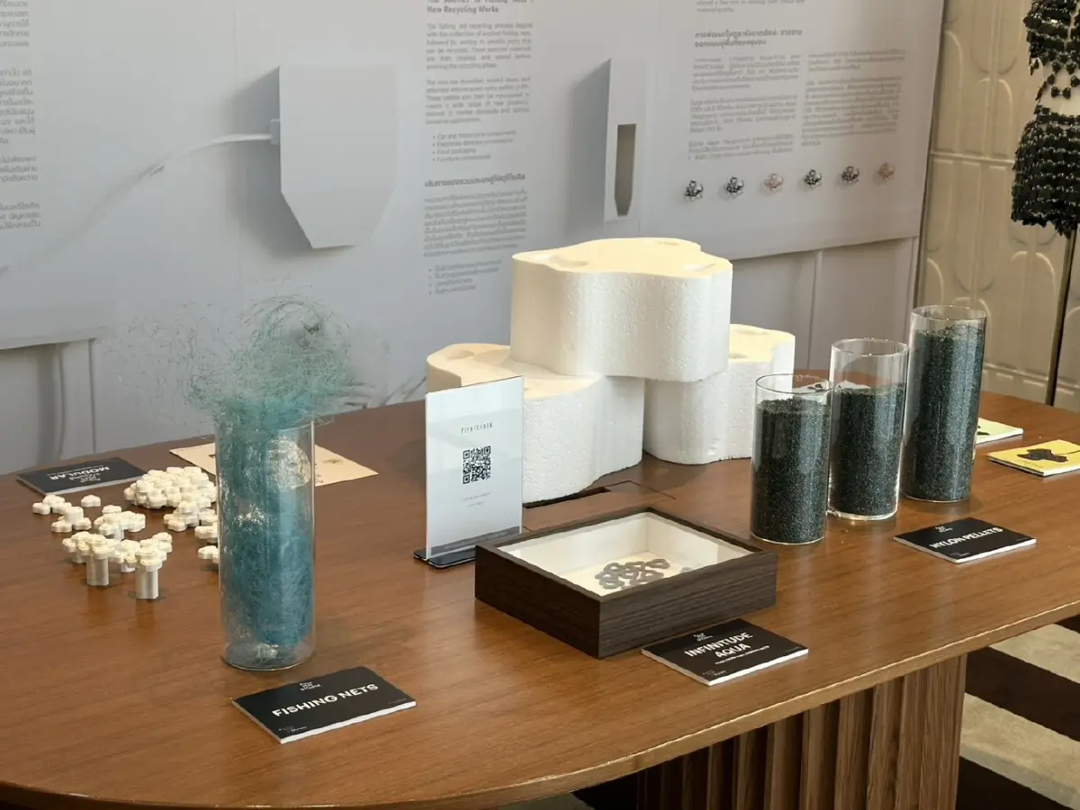 จาก 'ขยะแหอวน' สู่ 'ศิลปะ' แสนสิริ x ภิพัชรา สร้างความยั่งยืนข้ามอุตสาหกรรม