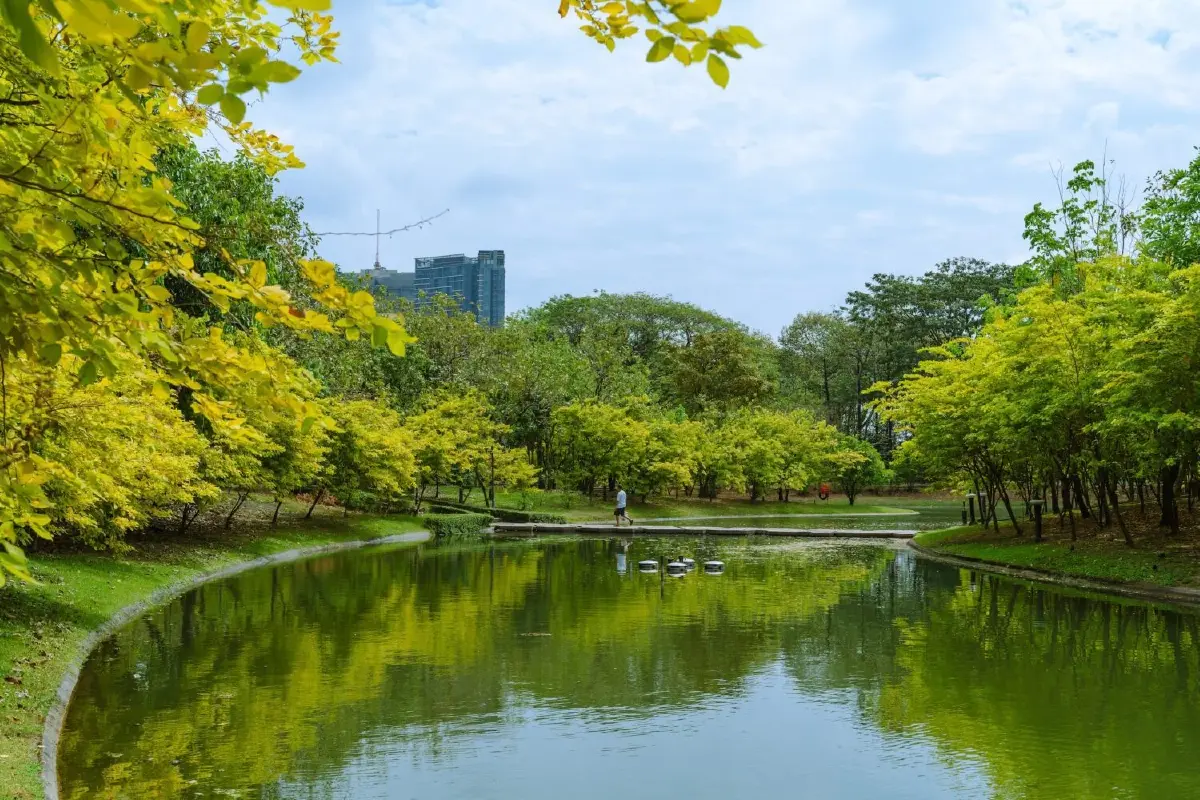 รับแดดอุ่นที่สวนสมเด็จพระนางเจ้าสิริกิติ์ ป่าเล็กในเมืองใหญ่