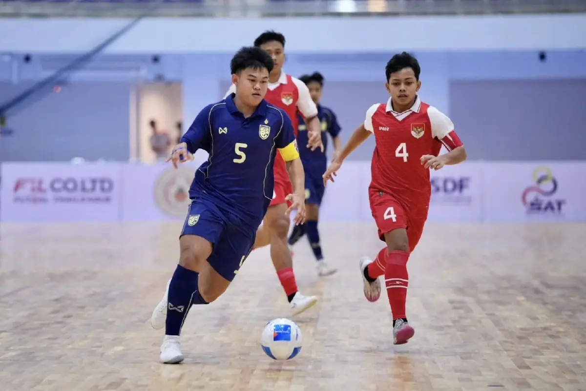 ฟุตซอลไทย U16 เสมอ อินโดนีเซีย 3-3 รอรีแมตช์รอบชิงฯ ศึก ชิงแชมป์อาเซียน 2025
