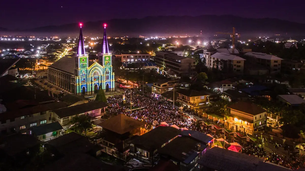 'แสงแห่งศรัทธา' Miracle Light of the Nativity 2025 จันทบุรี วันที่ 24-25 ธ.ค.68